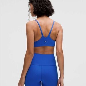 lululemon athletica Vibrant Blue Sports Bra